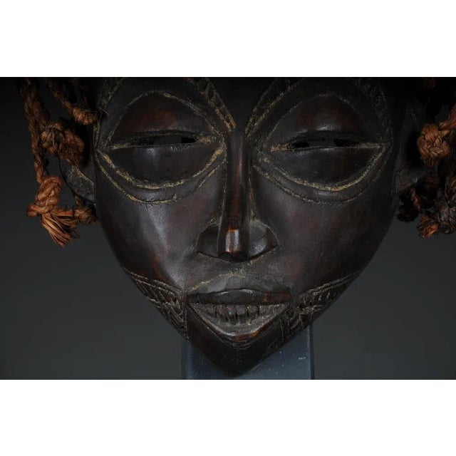 20th Century Antique Carved Wood Mask, African Art Solid wood, hand-carved, Africa probably century Very decorative.