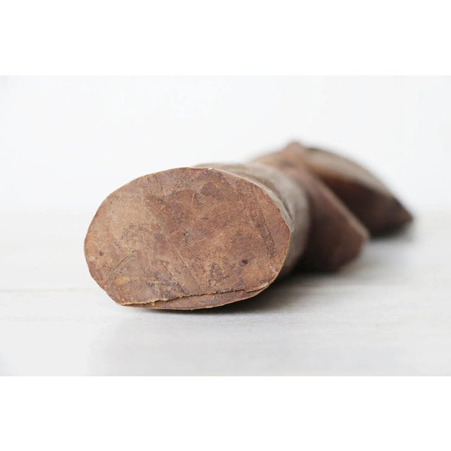 Brown Vintage Akua'ba Fertility Figure, Ashanti For Sale - Image 8 of 9