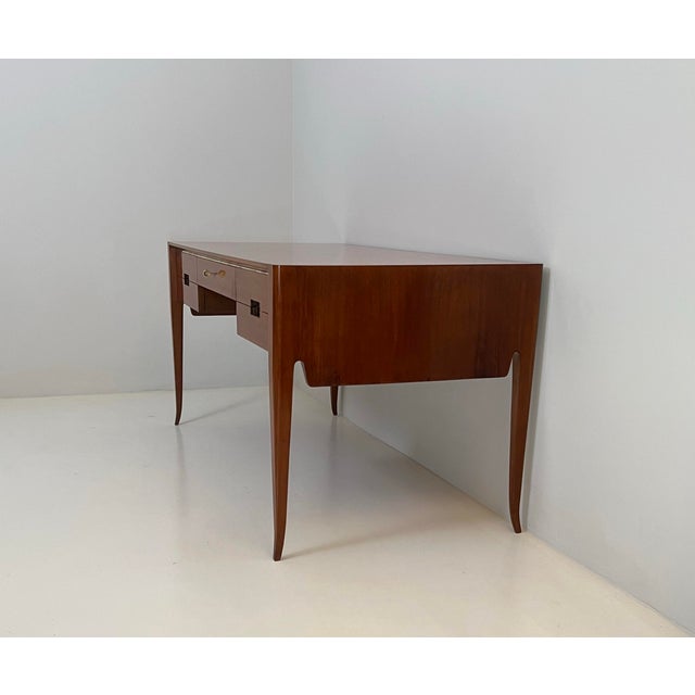 Mid-Century Modern Vintage Writing Desk by Pierluigi Colli, 1950s For Sale - Image 3 of 9