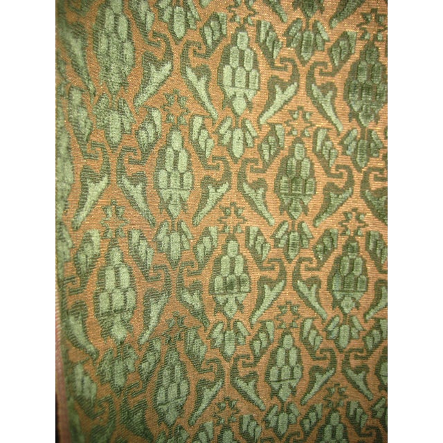 Italian Roll of Cut Velvet 8 Yards Bevilacqua Style For Sale - Image 6 of 7