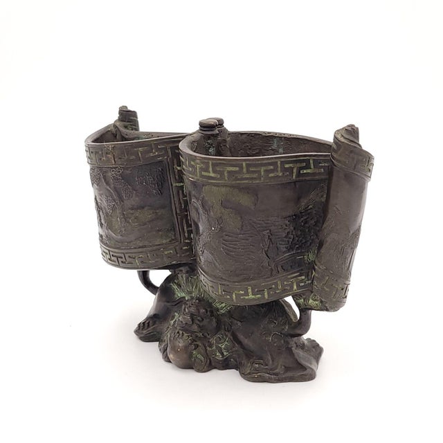 19th Century Chinese Bronze Censer, Circa 1880 For Sale - Image 4 of 12