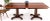 Wood Two Part Rosewood Two Pedestals Dining Table Game Table - a Pair For Sale - Image 7 of 13