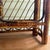 Boho Chic Vintage Mid Century Burnt Bamboo Shelf Hanging Wall Shelf Display Rack Etagere For Sale - Image 3 of 5