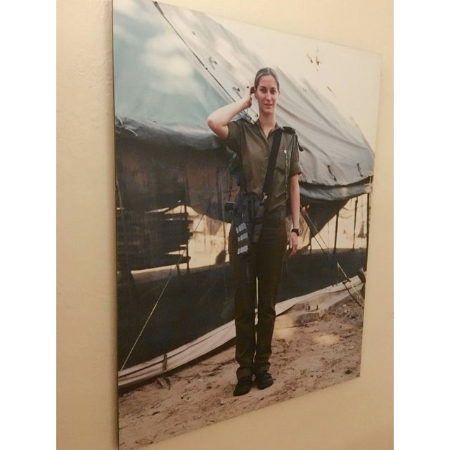 Women of the IDF Large Exhibition color Photograph 30 x 40 inches, mounted on masonite and laminated. Edition of 4 + 2...