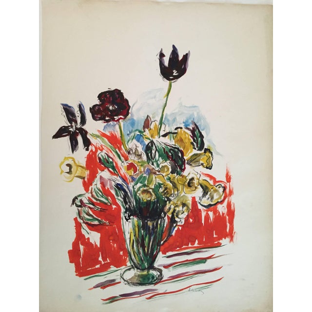 Katarzyna LIBROWICZ Polish French painter studied at the Academy of Fine Arts in Warsaw and arrived in France in 1937 ....