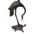 Vintage MCM Cast Iron Crane Heron Candlestick Holders Turtle Base Japan Pair For Sale - Image 10 of 18