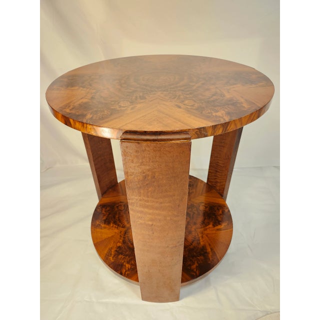 Wood Twelve Flame Stunning Double Surface Contemporary Table Final Sale For Sale - Image 7 of 15
