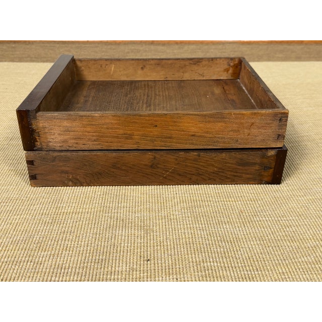 Federal Style Mahogany Two-Drawer Work Table, Early 20th Century For Sale - Image 14 of 16