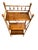 Early 20th Century Victorian English Burnt Bamboo Bookshelf For Sale - Image 4 of 16
