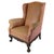 Chesterfield High Flap Chair in Brown Leather, 1920s For Sale - Image 12 of 12