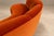 Mid-Century Modern Brazilian Modern Sculptural Curved Sofa in Burnt Sienna Mohair Velvet, Brazil, 1950s For Sale - Image 3 of 18