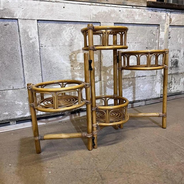 1970s French Riviera Folding Planter, 1970s For Sale - Image 5 of 7