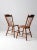Mid 20th Century Vintage Dining Side Chairs Pair For Sale - Image 5 of 12