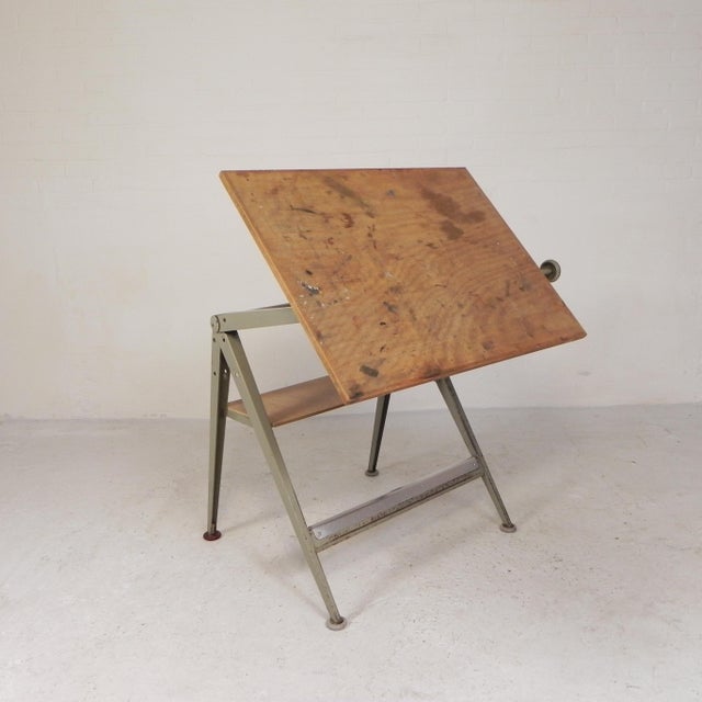 Wood Reply Drawing Board by Wim Rietveld and Friso Kramer for Ahrend de Cirkel, 1959 For Sale - Image 7 of 18