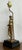 Vintage Cast Brass Vintage Golfer Lamp For Sale - Image 4 of 12
