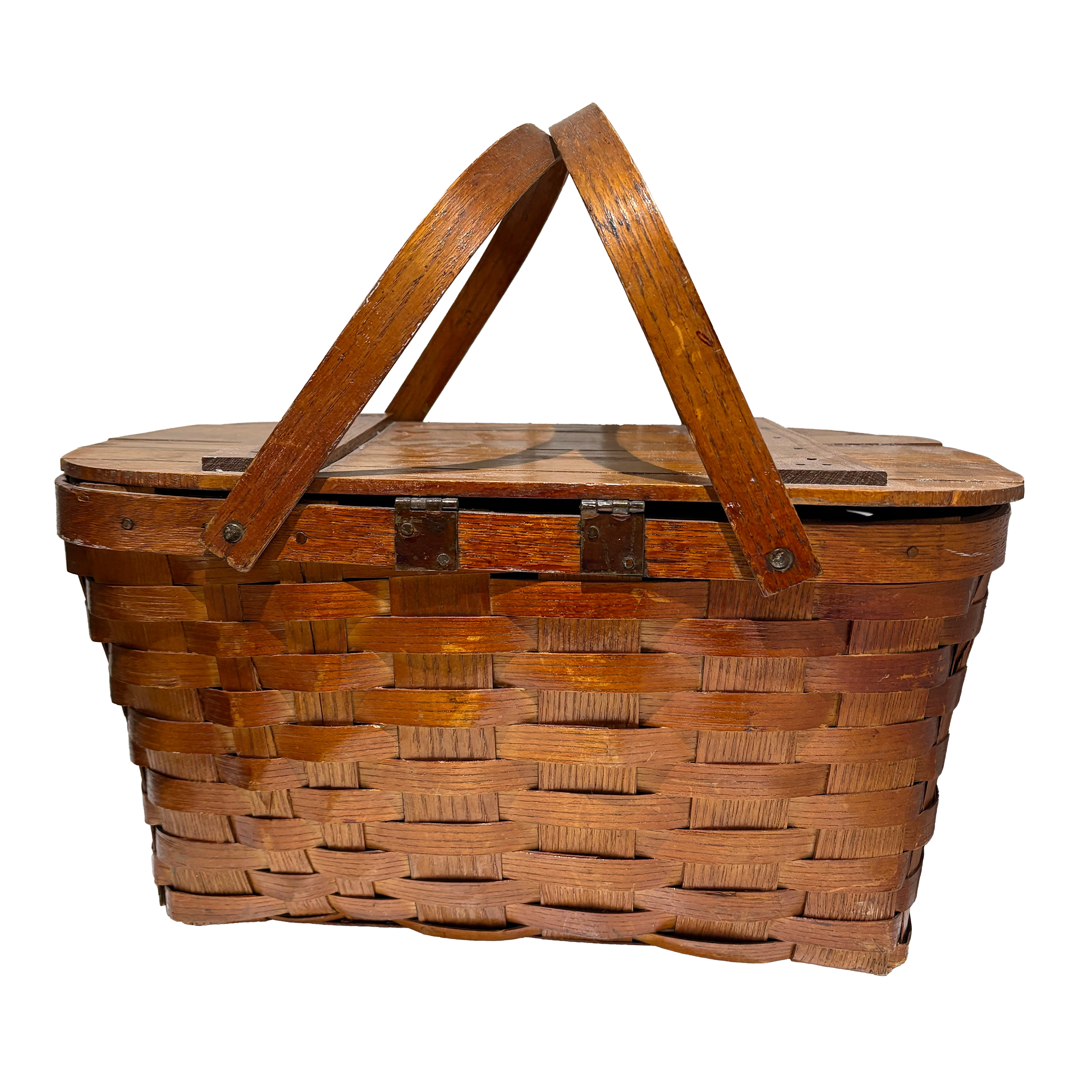Vintage Picnic Basket | Chairish