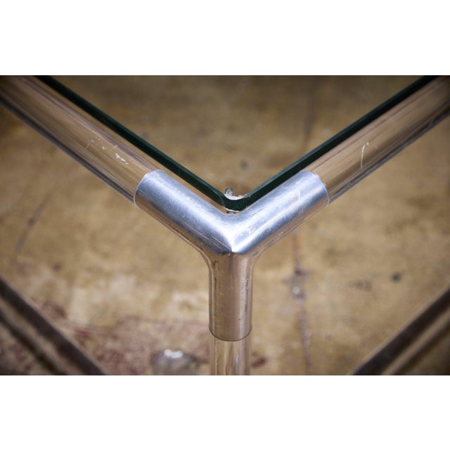 Charles Hollis Jones Lucite-Framed Coffee Table, 1970s For Sale - Image 4 of 6
