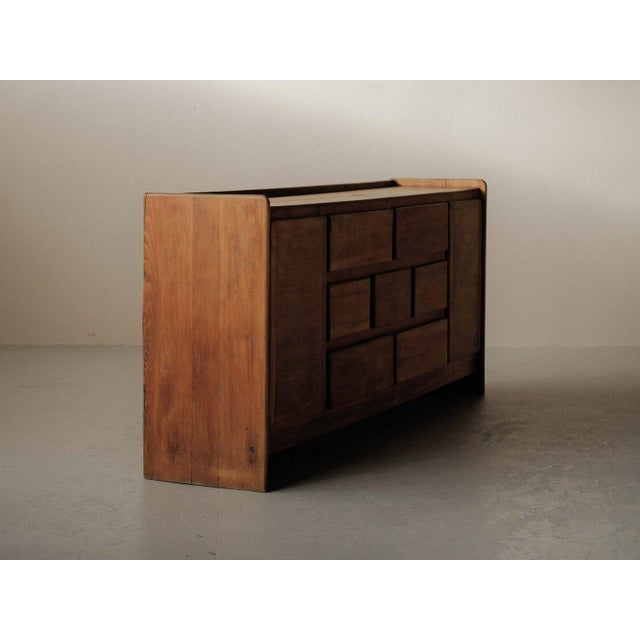 1970s Vintage French Workshop Sideboard in Pine, 1970s For Sale - Image 5 of 18