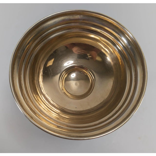 19th Century Victorian Silverplate and Sterling Silver Compote Toasting Cup For Sale - Image 9 of 12