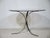 Metal Mid-Century Cantilever Armchair and Coffee Table in Chrome and Smoked Glass, 1970s, Set of 3 For Sale - Image 7 of 12