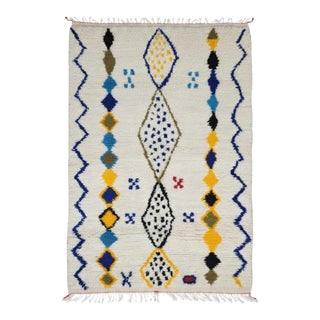 Contemporary Azilal Moroccan Rug - 9.2 X 6 Ft For Sale