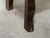Brutalist Coffee Table and Stools in Blackened Pine, 1960, Set of 6 For Sale - Image 12 of 13