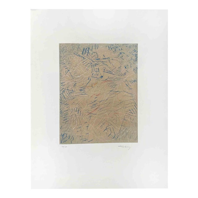 Mark Tobey, Of Time and Age, Etching, 1970s For Sale