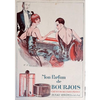 Fabiano, 1927 Fantasio "Mon Parfum De Bourjois" Advertisement For Sale