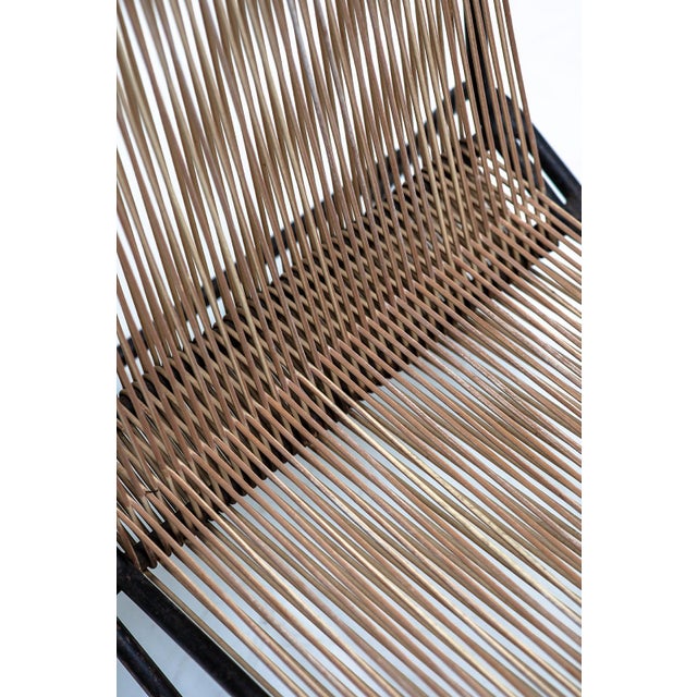 Metal String Chair by Allan Gould, 1957 For Sale - Image 7 of 9