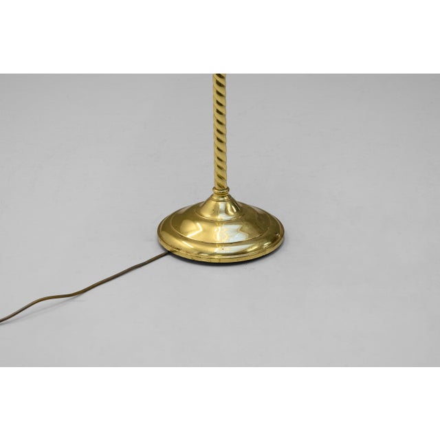 Brass Floor Lamp, 1890s For Sale - Image 4 of 6