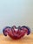 Murano Pink and Blue Glass Bowl For Sale - Image 14 of 18
