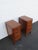 Tall and Narrow Mahogany Nightstands End Bedside Tables a Pair 6658 For Sale - Image 4 of 18