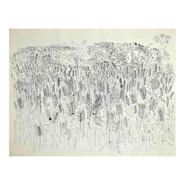 Unknown, Wheat Field, Lithograph, Raoul Dufy, 1933 For Sale