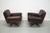 Vintage DS-31 Swivel Armchairs in Brown Leather from De Sede For Sale - Image 4 of 18