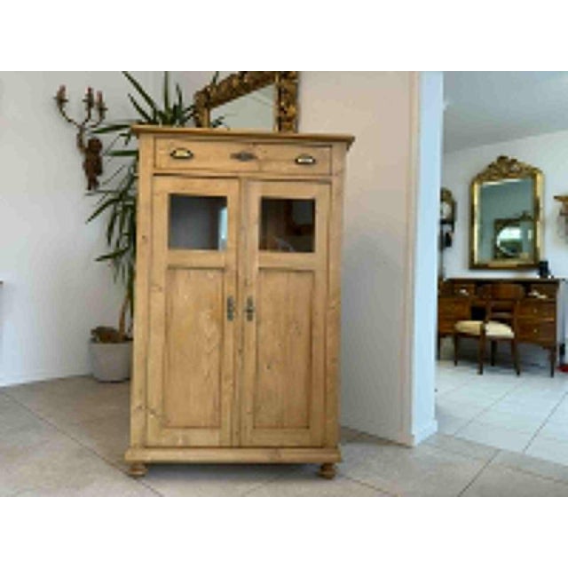 Wood Rustic Vertico Cabinet in Spruce Wood For Sale - Image 7 of 14