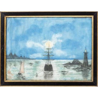 Aldow, Venice, Mixed Media on Paper For Sale