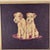 American Lovely Vintage Framed Needlepoint of Two Charming Terriers on a Mat For Sale - Image 3 of 7