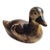 Vintage Sarreid Ltd. Hand-Carved and Painted Italian Wood Duck Sculpture - Design No. 132 For Sale