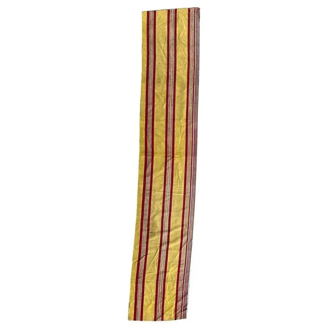 Antique Tunisian Long Woven Tissue, 1930s For Sale - Image 12 of 12