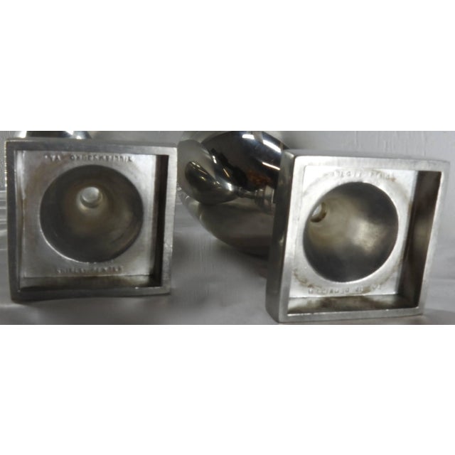 Williamsburg Shirley Pewter Pair of Goblets For Sale In Nashville - Image 6 of 10