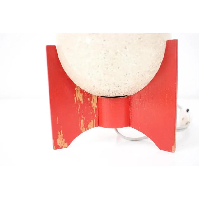 Mid-Century Table Lamp from Pokrok Žilina, 1960s For Sale - Image 4 of 12