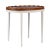 Vintage Figured Mahogany Tray Table on Painted Base For Sale - Image 9 of 13