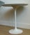 Knoll Vintage Eero Saarinen White Carrara Marble Tulip Side Table Knoll Mid Century Modern For Sale - Image 4 of 6