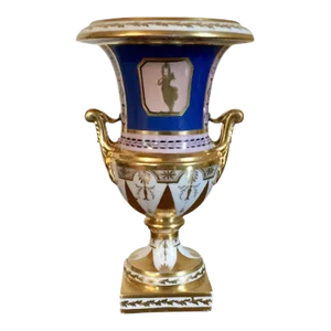 Early 19th Century French Empire Porcelain Vase
