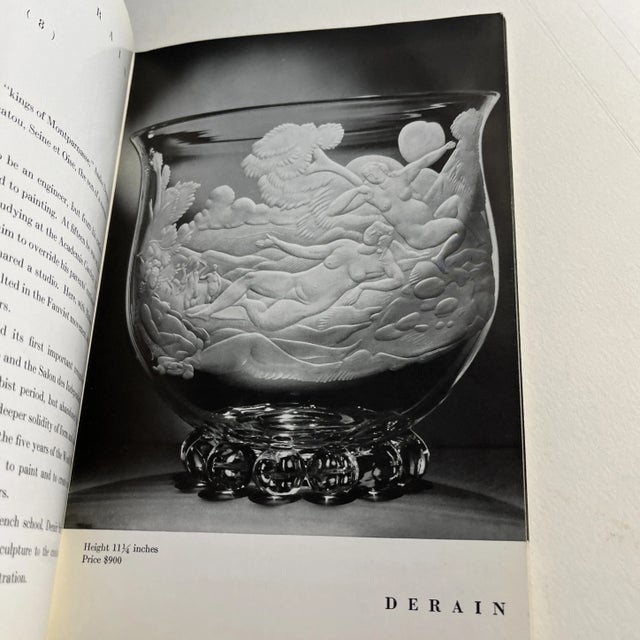 1940 Designs in Glass Steuben Book For Sale - Image 10 of 11