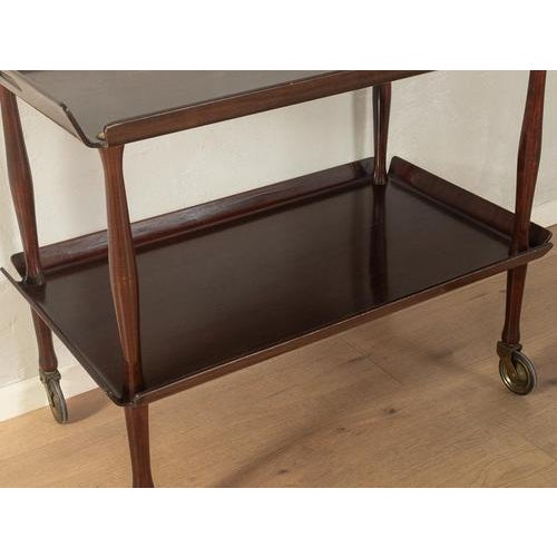 Metal Vintage Serving Trolley, 1960s For Sale - Image 7 of 9
