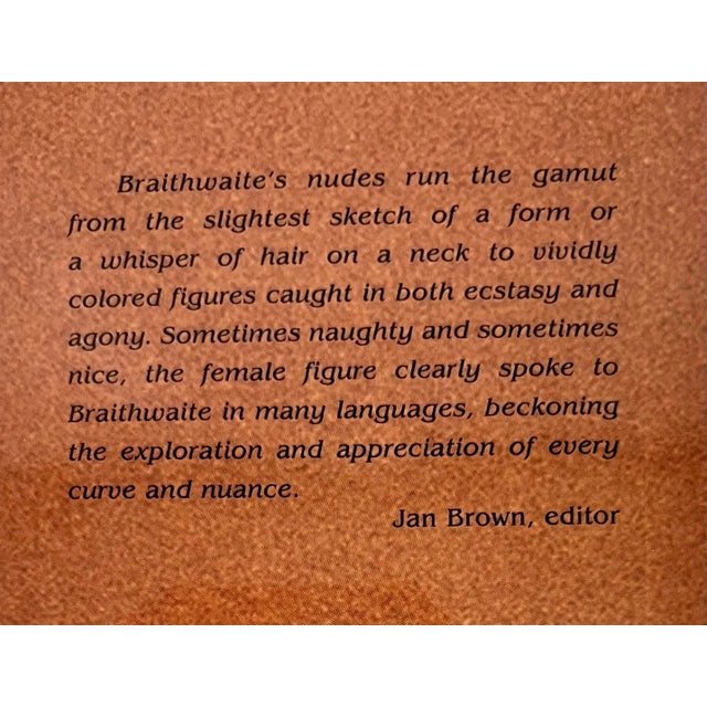 Mid-Century Modern 1999 the Art of t.h. Braitwaite Limited Edition - Signed For Sale - Image 3 of 11