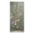 Elegant Sage Green Hand-Painted Wallpaper | Chinoiserie Bird & Blossom Mural | Luxury Entryway Wall Art For Sale