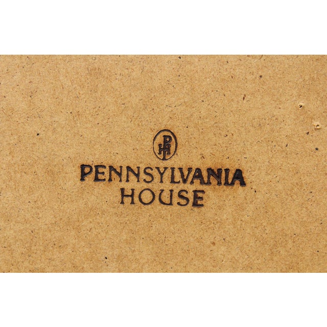 Pennsylvania House Mahogany Beveled-Edge Mirror For Sale - Image 13 of 14