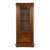 Davis Cabinet Co. French Regency Louis XVI Carved Cherry Wood Lighted Bookcase or Display Cabinet, Circa 1960s For Sale